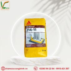 Sikagrout 214-11-25Kg Vữa Rót Gốc Xi Măng Không Co Ngót